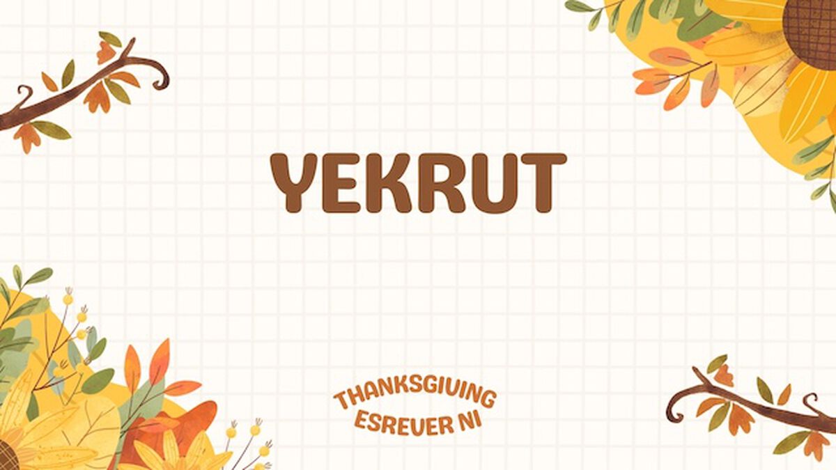 Thanksgiving In Reverse image number null